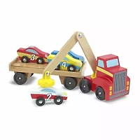 Melissa & Doug Magnetic Car Loader Interactive Toy