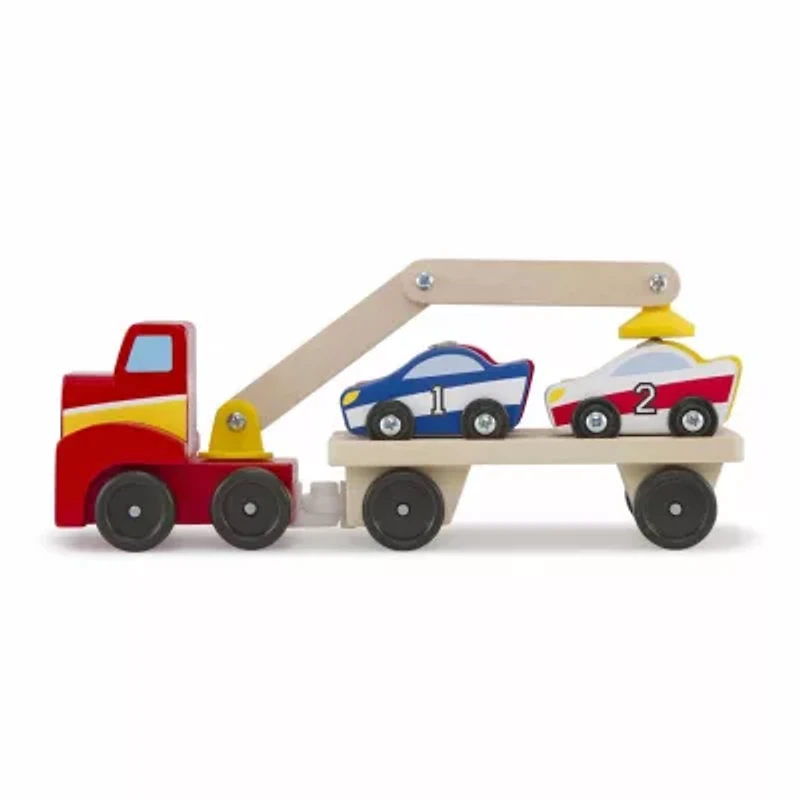 Melissa & Doug Magnetic Car Loader Interactive Toy