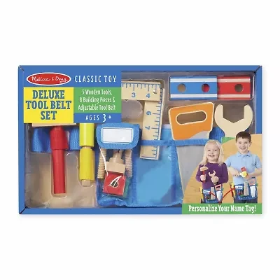 Melissa & Doug Deluxe Tool Belt Set Interactive Toy