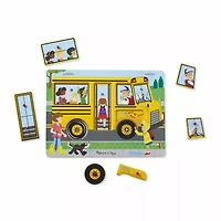 Melissa & Doug The Wheels On The Bus Sound 6-pc. Puzzle