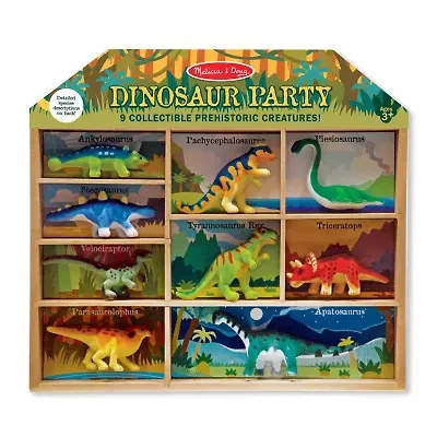 Melissa & Doug Dinosaur Party Play Set Interactive Toy