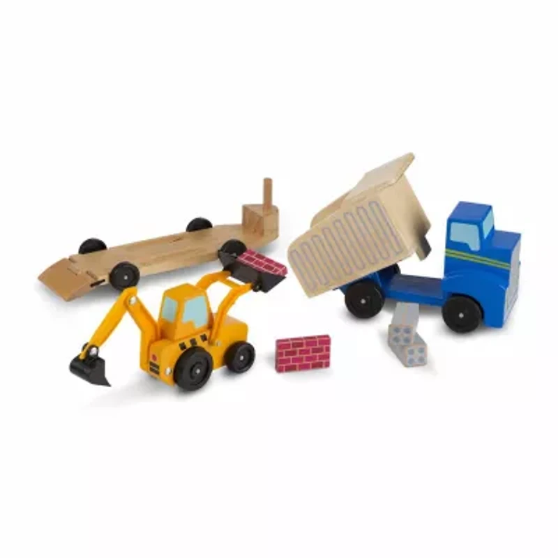 Melissa & Doug Dump Truck & Loader Interactive Toy