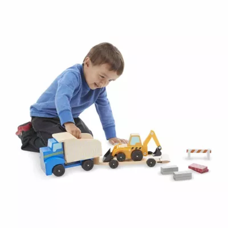 Melissa & Doug Dump Truck & Loader Interactive Toy