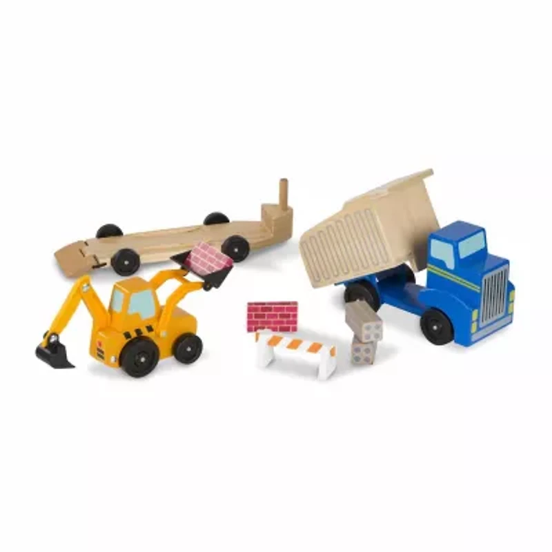 Melissa & Doug Dump Truck & Loader Interactive Toy