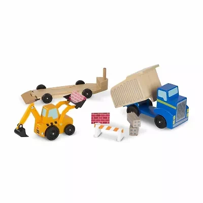 Melissa & Doug Dump Truck & Loader Interactive Toy