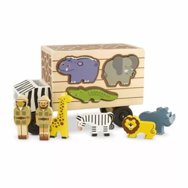 Melissa & Doug Safari Animal Rescue Truck Interactive Toy