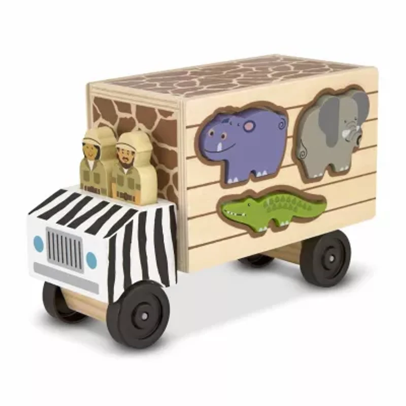 Melissa & Doug Safari Animal Rescue Truck Interactive Toy
