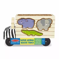 Melissa & Doug Safari Animal Rescue Truck Interactive Toy