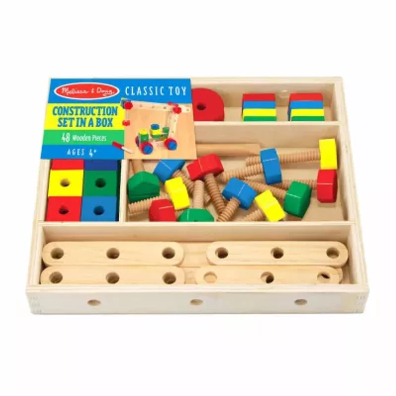 Melissa & Doug Construction Set In A Box Set Interactive Toy
