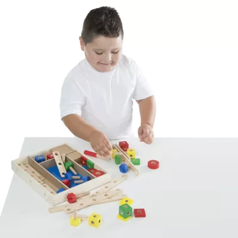 Melissa & Doug Construction Set In A Box Set Interactive Toy
