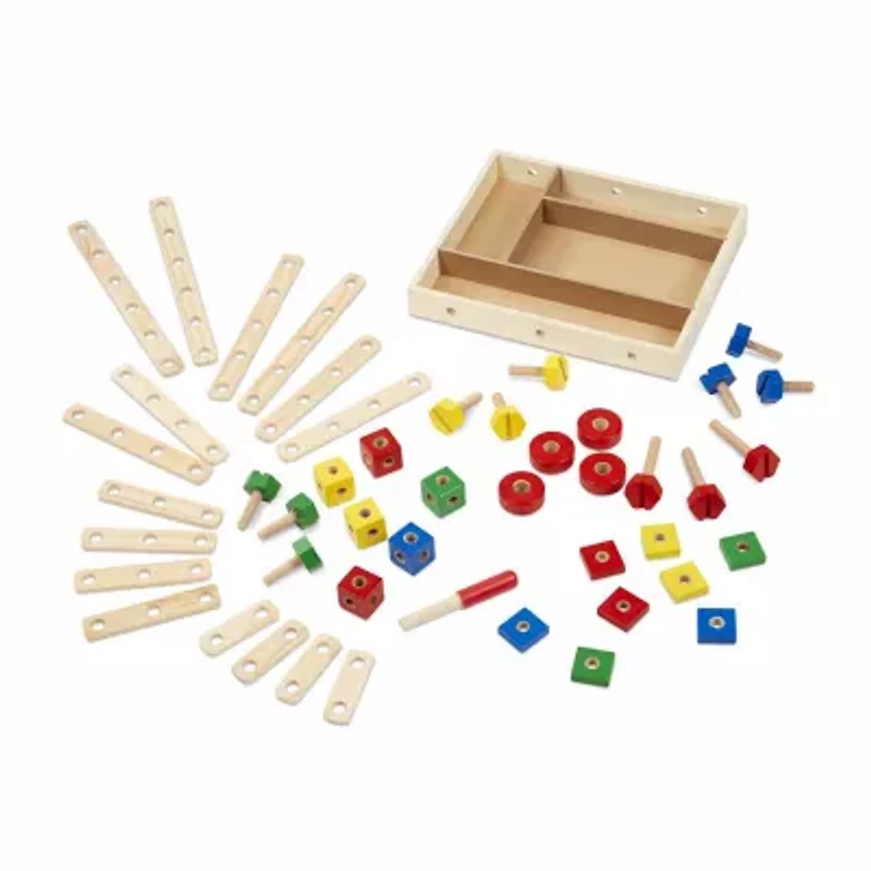 Melissa & Doug Construction Set In A Box Set Interactive Toy