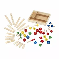 Melissa & Doug Construction Set In A Box Set Interactive Toy