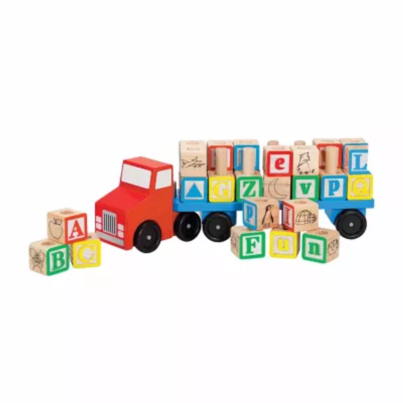 Melissa & Doug Alphabet Truck 30-pc. Building Blocks