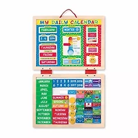 Melissa & Doug My First Daily Magnetic Calendar Interactive Toy