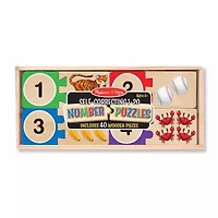 Melissa & Doug Number Puzzles Interactive Toy