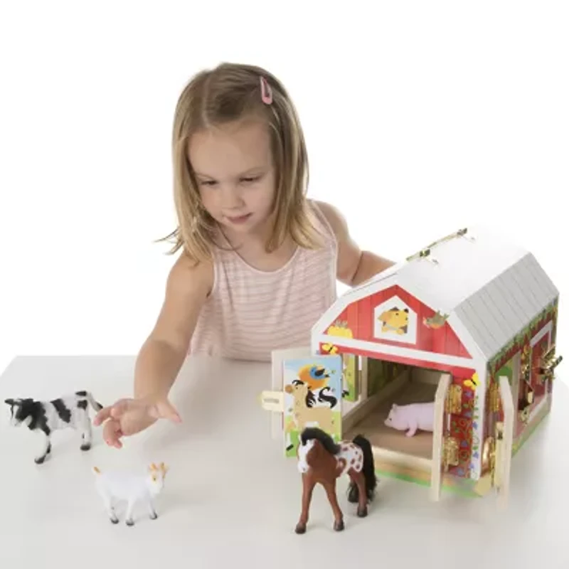 Melissa & Doug Latches Barn Interactive Toy