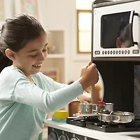 Melissa & Doug Chef'S Kitchen - Charcoal Play Kitchen