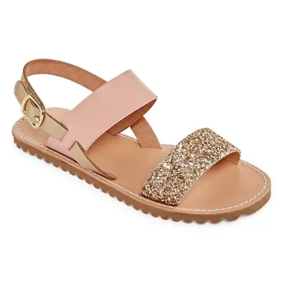 Arizona Jean Co Virgo Girls Flat Sandals - Little Kids/Big Kids
