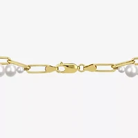 Womens White Inch Strand Necklace