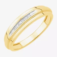 3PC His and Hers Trio Wedding Set Featuring 3/4 CT.T.W. Natural Diamond Womens Bridal Set and Mens Wedding Band in 10K or 14K Two Tone Gold