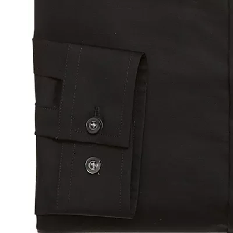 J. Ferrar Ultra Comfort Mens Regular Fit Easy Care Stretch Fabric Long Sleeve Dress Shirt