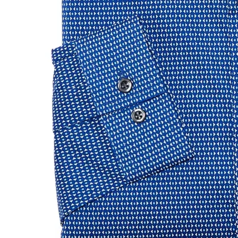 J. Ferrar Ultra Comfort Mens Slim Fit Easy Care Stretch Fabric Long Sleeve Dress Shirt