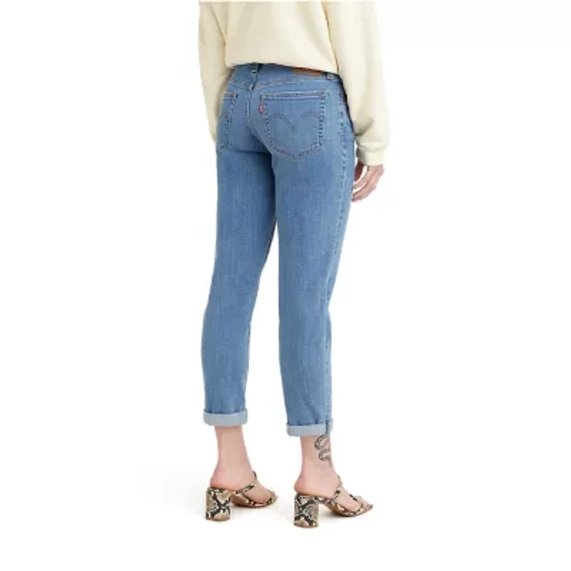 Levi's® Womens Mid Rise Relaxed Fit Tapered Leg Boyfriend Jean