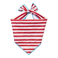 Paw & Tail Striped Dog Bandana