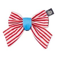 Paw & Tail Striped Dog Bowtie