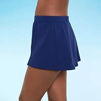 Sonnet Shores Womens Comfort Waistband Swim Skirt