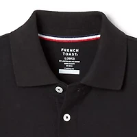 French Toast Little & Big Kid Boys Short Sleeve Boxy Fit Polo Shirt