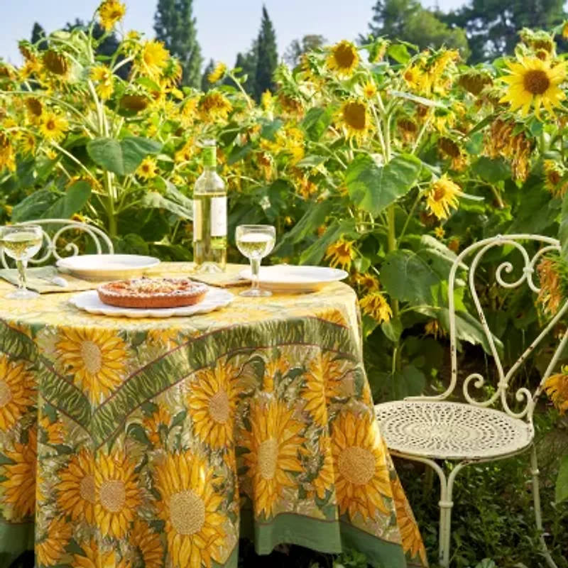 Couleur Nature Sunflower Tablecloth