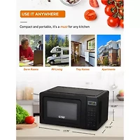 Commercial Chef 0.7-Cu. Ft. Countertop Microwave