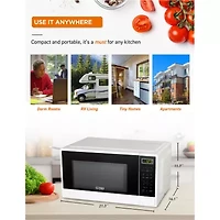 Commercial Chef -Cu. Ft. Countertop Microwave