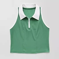 Xersion Polo Little & Big Kid Girls Sleeveless Active Tank Top