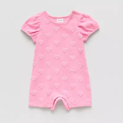 Okie Dokie Baby Girls Short Sleeve Romper