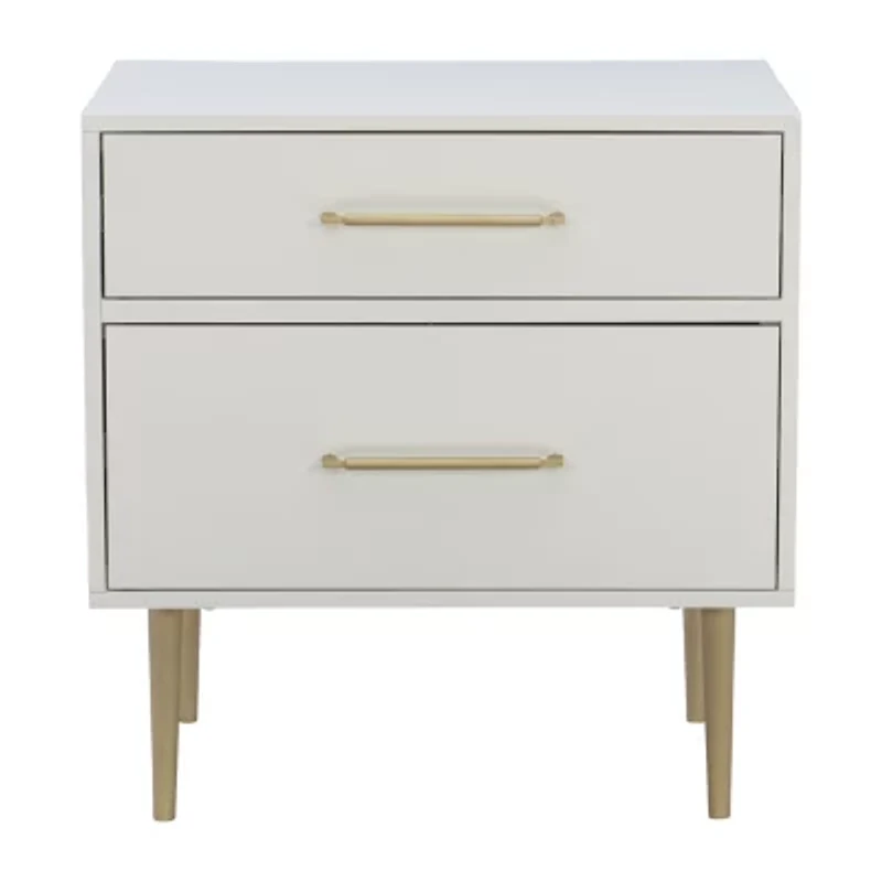 Gipsy Bedroom Collection 2-Drawer Nightstand