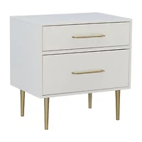 Gipsy Bedroom Collection 2-Drawer Nightstand
