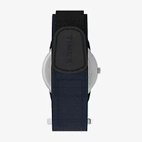 Timex Mens Black Fabric Fast Wrap Strap Watch Tw2u85000jt