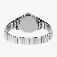 Timex Womens Silver Tone Stainless Steel Watch Boxed Set Twg025200jt