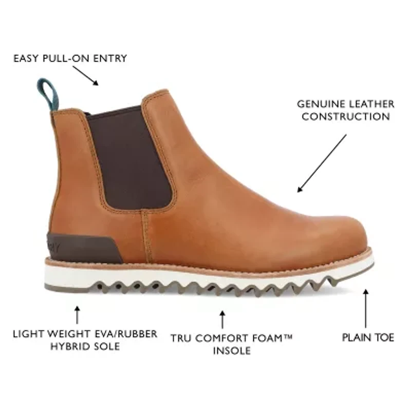 Territory Mens Yellowstone Flat Heel Chelsea Boots