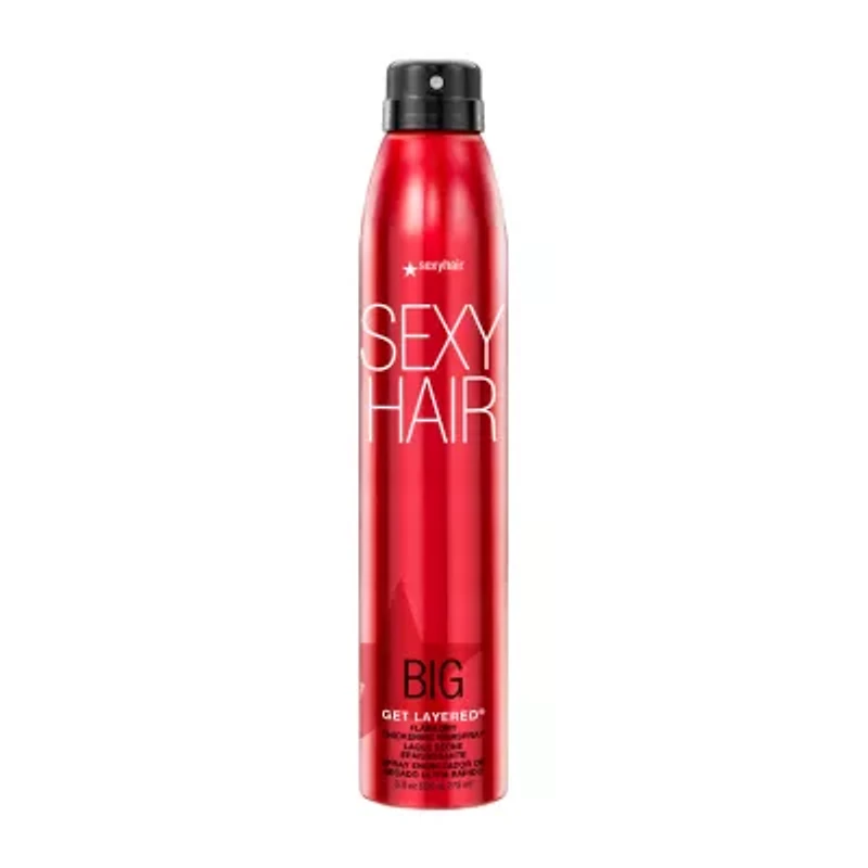 Sexy Hair Get Layered Flash Dry Thickening Hair Spray 10 oz.