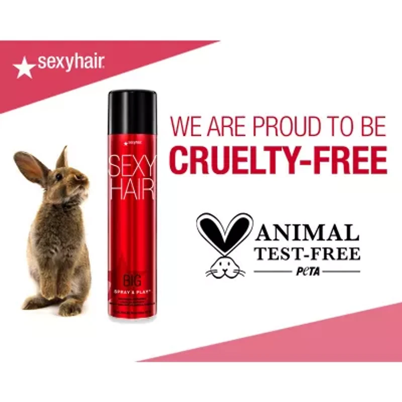 Sexy Hair Big Spray And Play Hair Spray 10 oz.