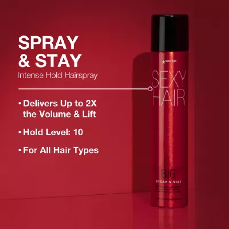 Sexy Hair Spray And Stay Hair Spray 9 oz.