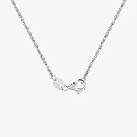 Crucifix Mens Sterling Silver Cross 24 Inch Pendant Necklace