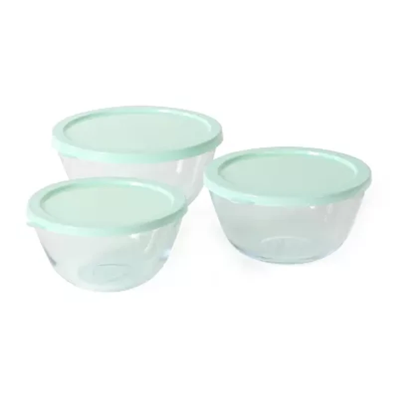 Martha Stewart Summersol  6-pc. Glass Bowls with Lids