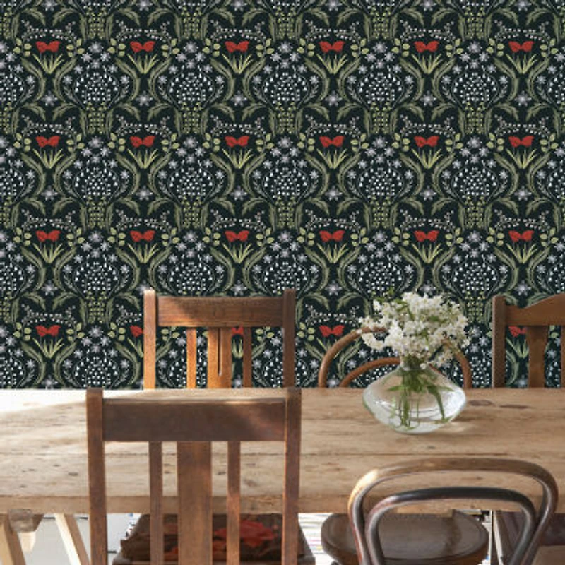Tempaper Scandi Floral Peel & Stick Wallpaper