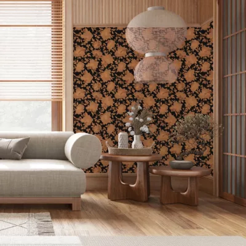 Tempaper Silhouette Peel & Stick Wallpaper