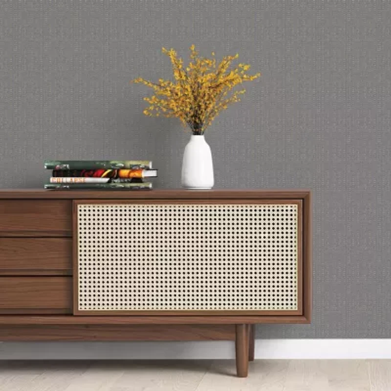 Tempaper Batik Stripe Peel & Stick Wallpaper