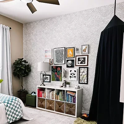 Tempaper Sketch Peel & Stick Wallpaper